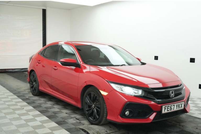 2017 Honda Civic 1.0 VTEC Turbo SR Euro 6 (s/s) 5dr HATCHBACK Petrol Manual