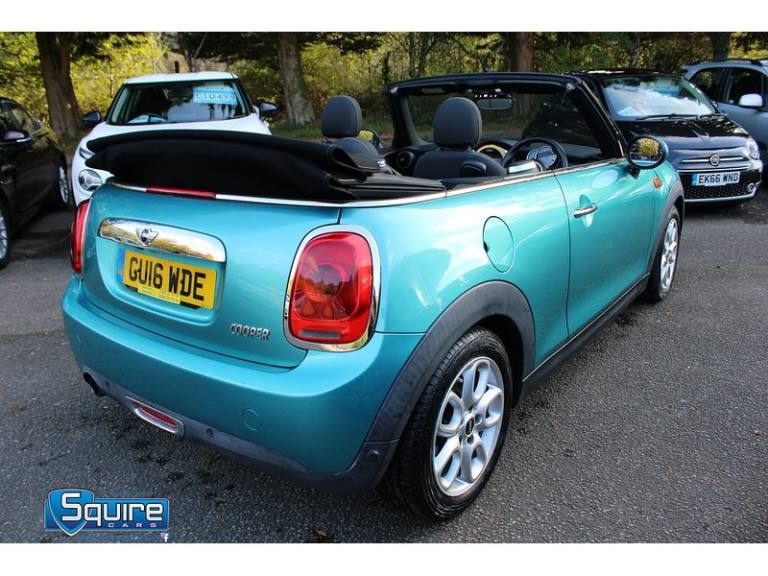 2016 MINI Convertible Cooper Convertible Petrol Manual