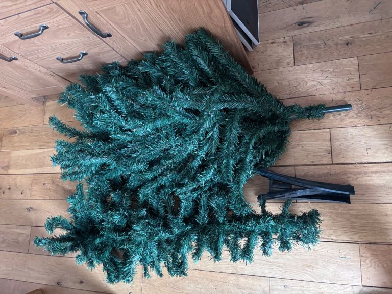 7ft Artificial Christmas Tree with Stand 