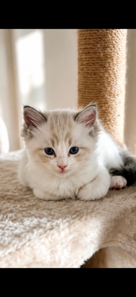 Ragdoll kitten 
