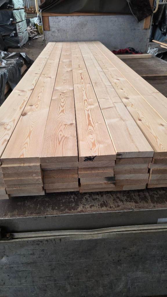 TERRACE and DECK BOARD FROM SIBERIAN and EURO LARCH