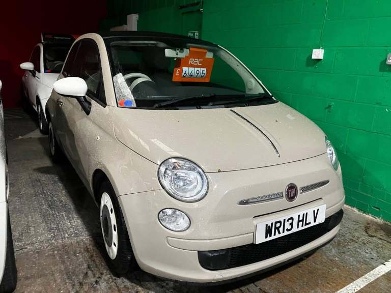 2013 Fiat 500C 0.9 TwinAir Colour Therapy Dualogic Euro 5 (s/s) 2dr Convertible Petrol Automatic