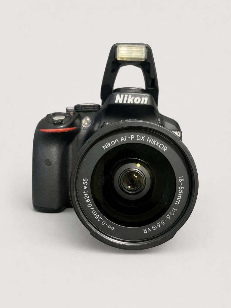 Nikon D5600 DSLR Camera with 18–55mm VR Lens, Battery & Charger