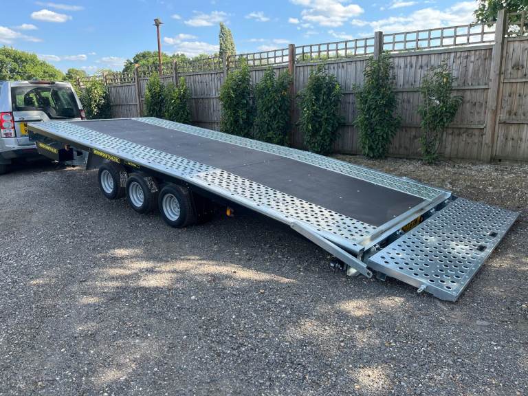 New Woodford AutoCruiser 18' x 7'3 (5.5m x 2.22m) Car Trailer Transporter 3500KG