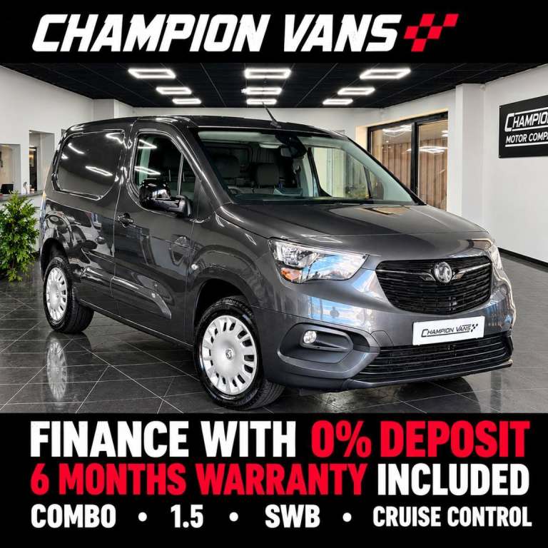 2023 Vauxhall Combo 1.5 COMBO Pro 1.5D 100 M6 L1H1 2300 Panel Van Panel Van Diesel Manual