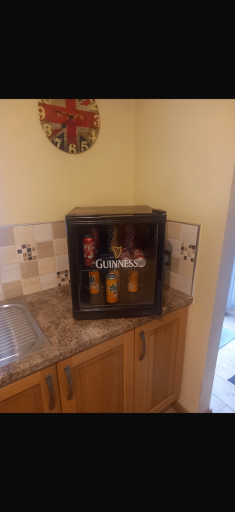 Husky Guinness Mini Fridge – Black, Good Condition