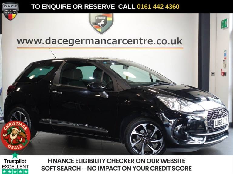 2016 DS Automobiles DS 3 1.2 PureTech Elegance Hatchback 3dr Petrol Manual Euro 6 (s/s) (110 ps) ...