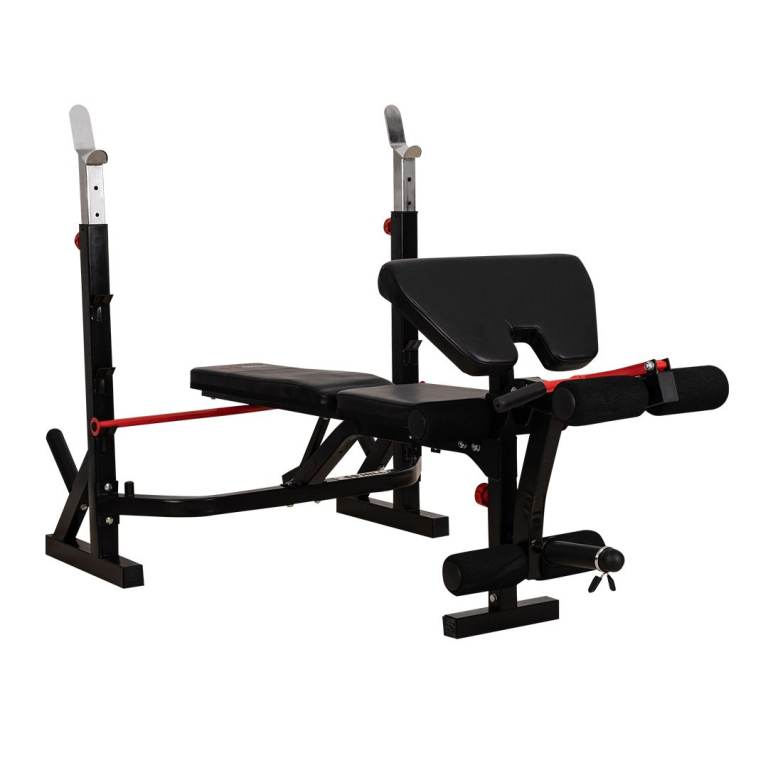 *SALE* Athlete Series: Olympic Weights Bench with Preacher Curl / Leg Developer - Gym