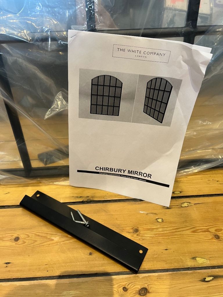 The White Company Chirbury Mirror - New and unused
