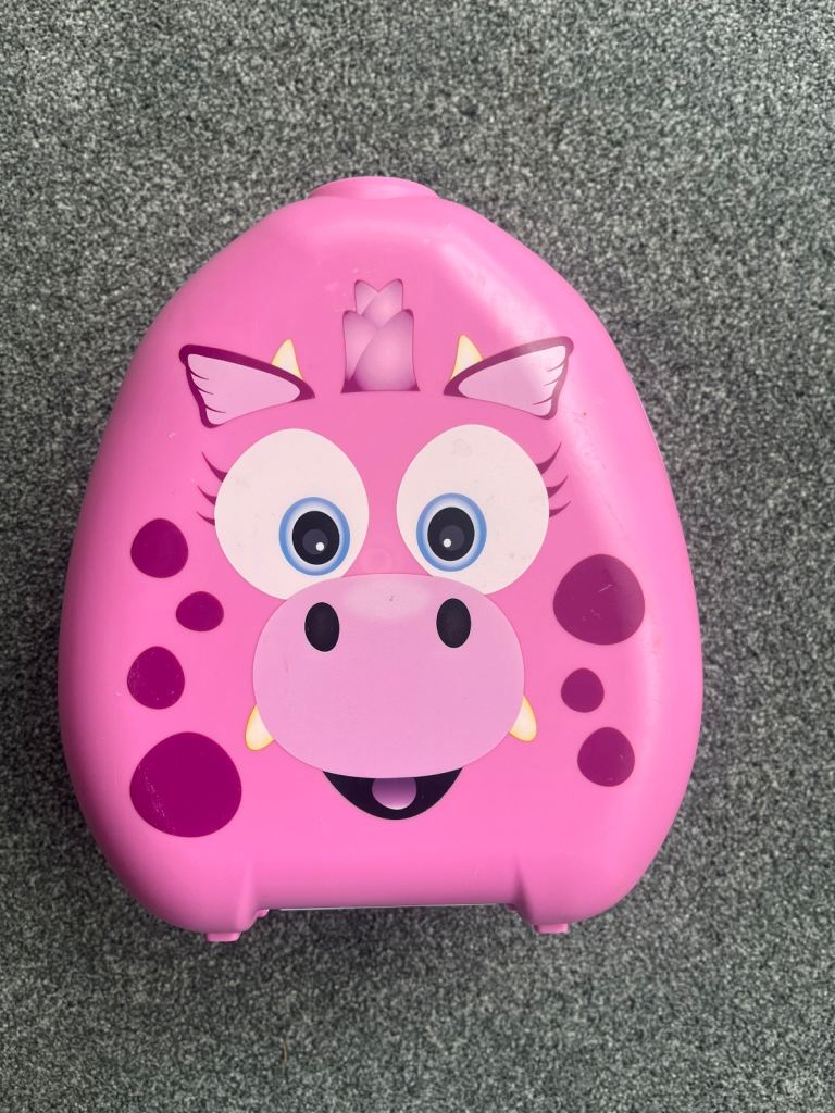 image for Pink Dragon travel potty (sterilised) 