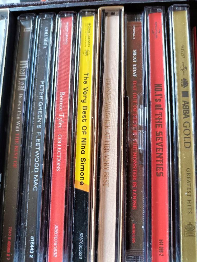 CDs and tapes various 