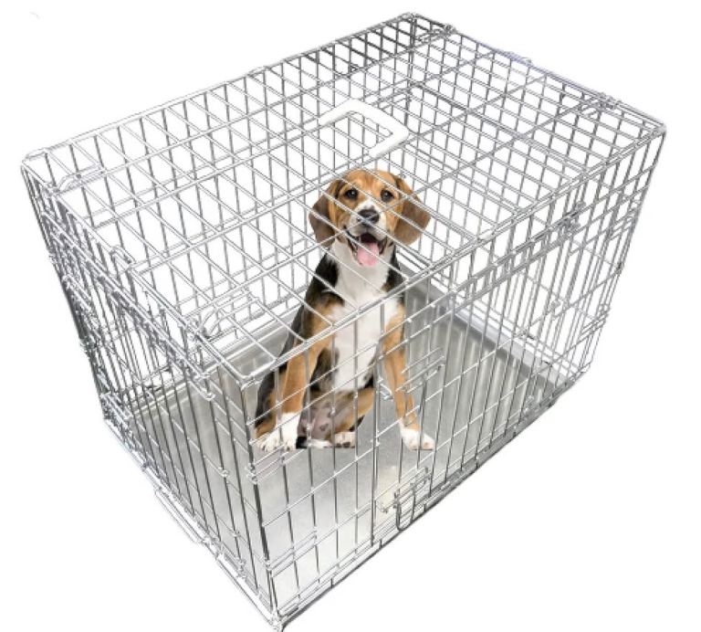 Large Metal Dog Crate