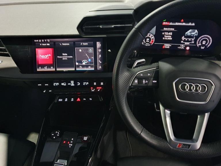 2022 Audi RS3 2.5 TFSI Vorsprung Sportback S Tronic quattro Euro 6 (s/s) 5dr HATCHBACK Petrol Aut...