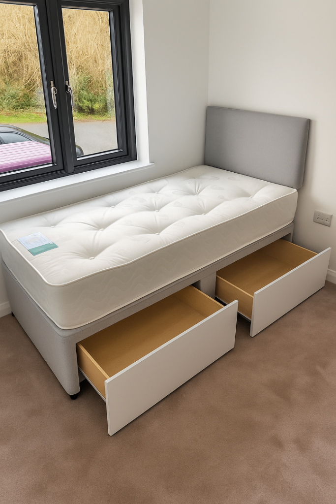 image for  Compact & Stylish Divan Bed for Single, Small Double, Double & King Bedrooms