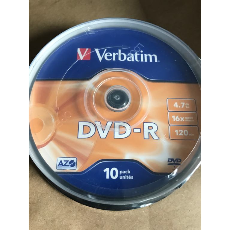 image for Verbatim DVD-R Blank Disk 
