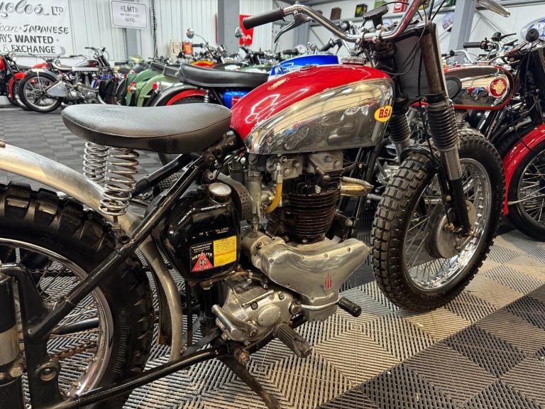 1950 BSA A7 500cc Plunger scrambler, high level pipes, ready to use! super cool 