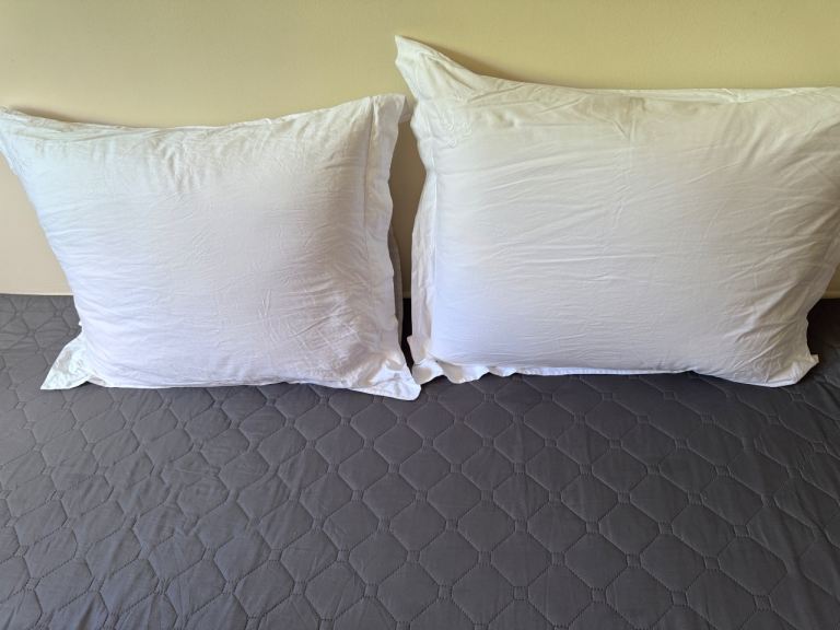 Pair of White Pillows - Good Condition