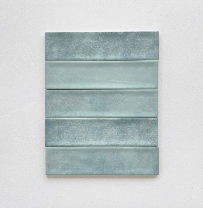 New Ceramic Vedra Sea Brick Jade Green/Blue Tiles