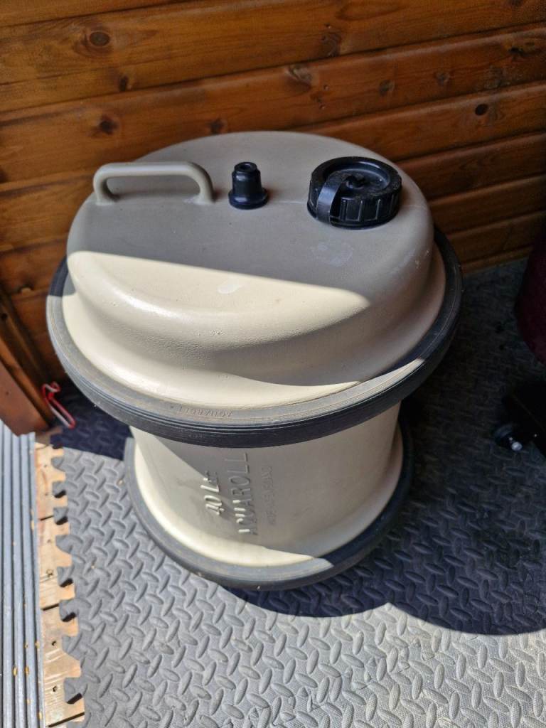 Water butt for caravan