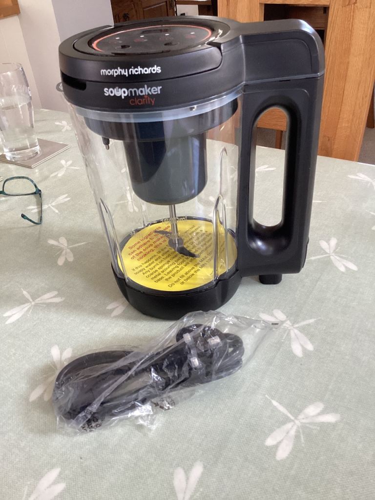 Morphy Richards Clarity Soup/Smoothie Maker - New/Boxed