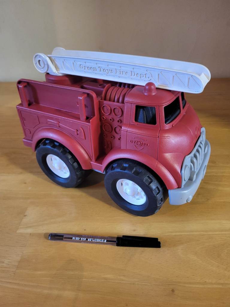 Green Toys Eco Friendly Fire Truck. VGC.