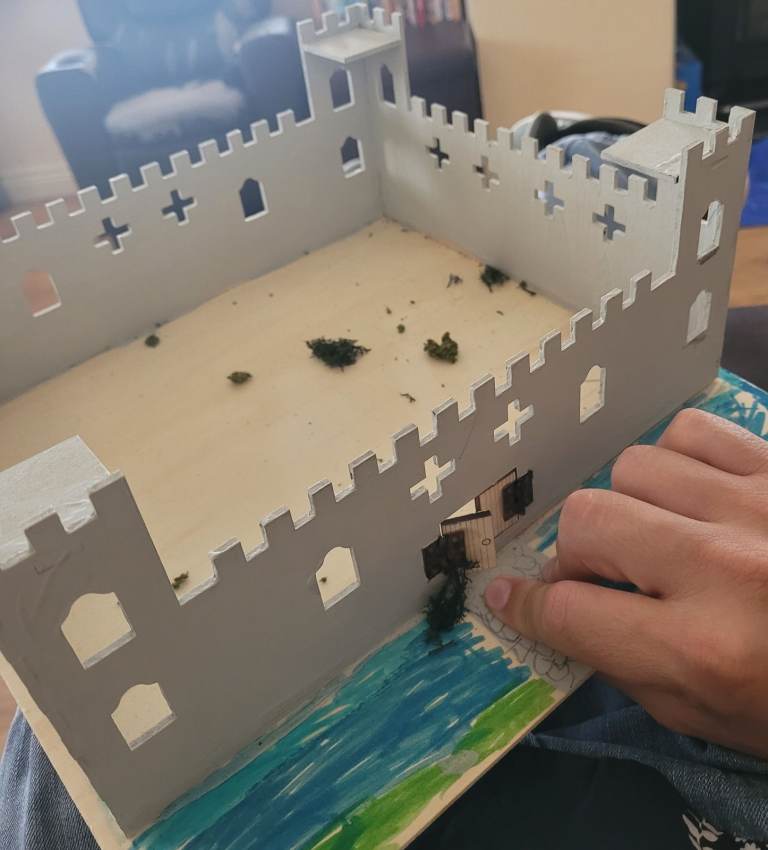 Free handmade fort/castle