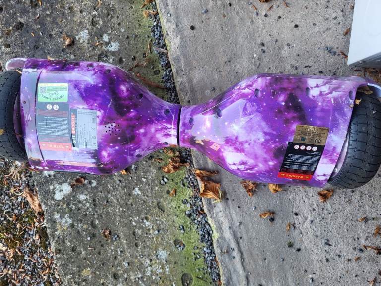 Hoverboard – Purple Galaxy Design, Good Condition RRP £200