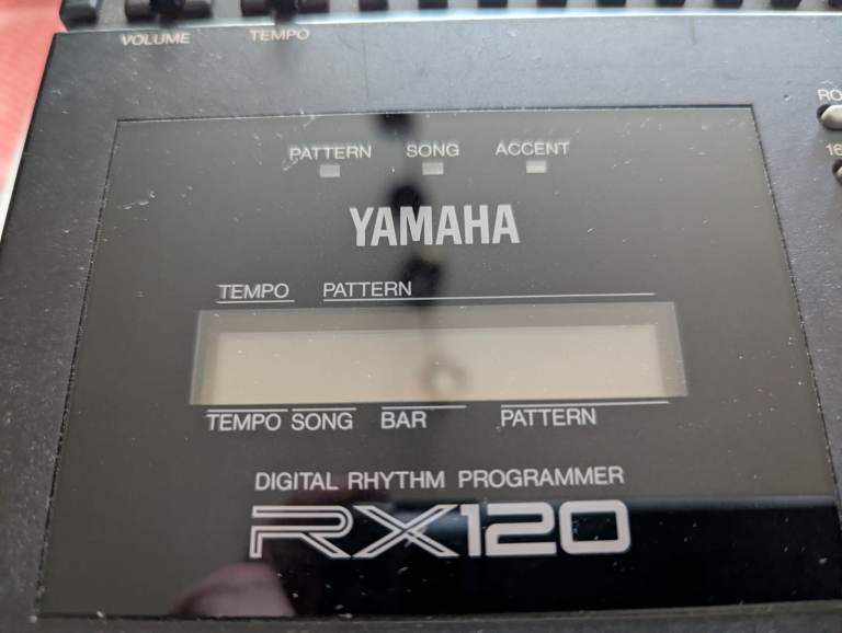 Yamaha RX120 Digital Rhythm Programmer Drum Machine with Case