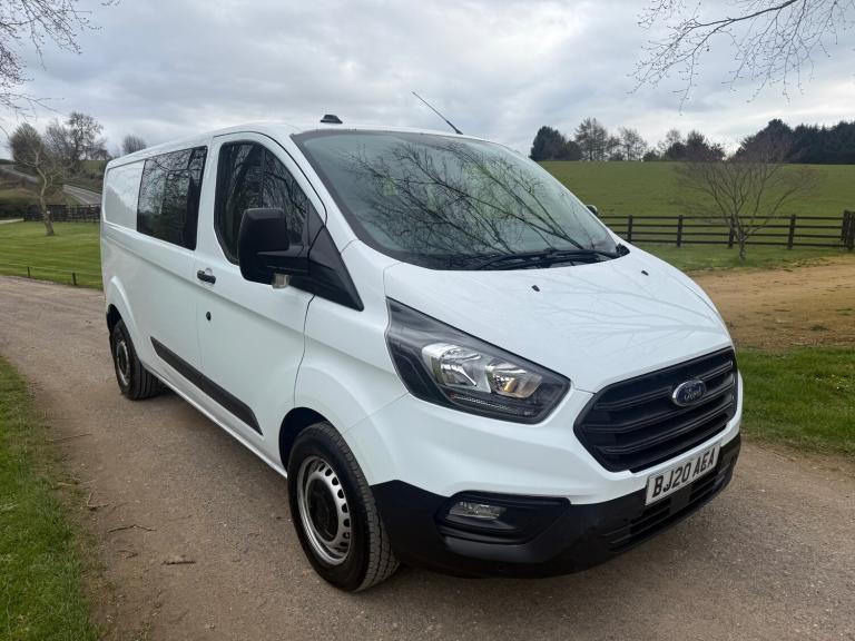 2020 Ford Transit Custom 2.0 130ps Low Roof D/Cab ***VAT INCLUDED***Leader Van PANEL VAN Diesel M...