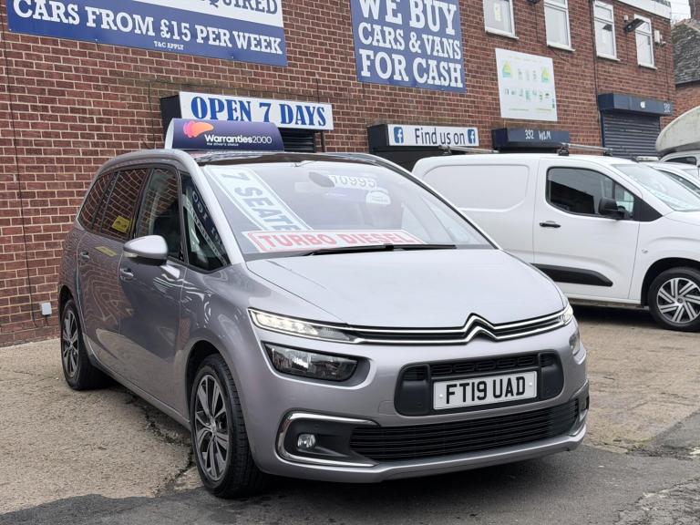 2019 Citroen Grand C4 Picasso 1.5 BlueHDi 130 Feel 5dr MPV Diesel Manual