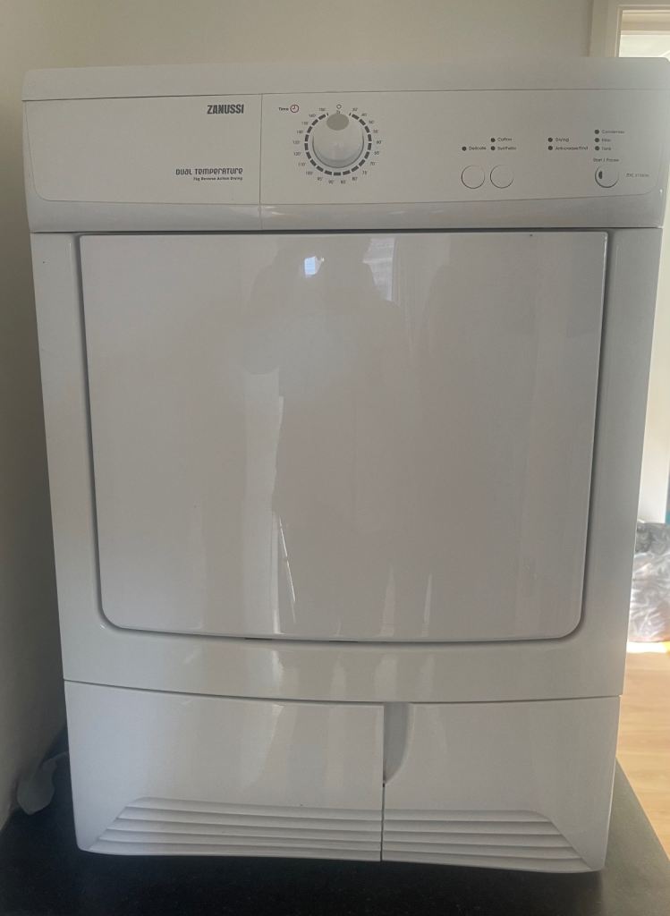 Zanussi ZDC 2500 Tumble Dryer - White, Good Condition can deliver 