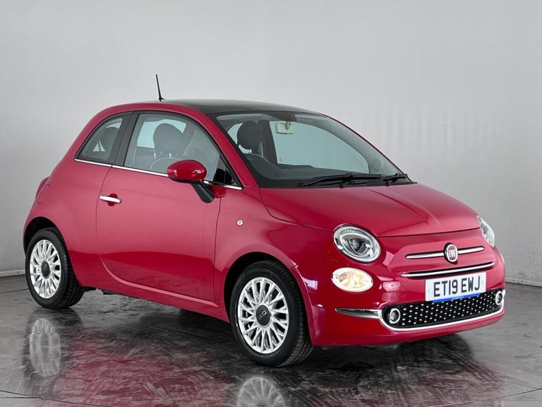 2019 Fiat 500 1.2 Lounge Euro 6 (s/s) 3dr HATCHBACK Petrol Manual