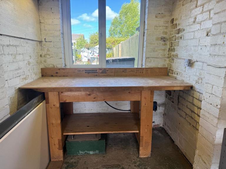Woodwork bench