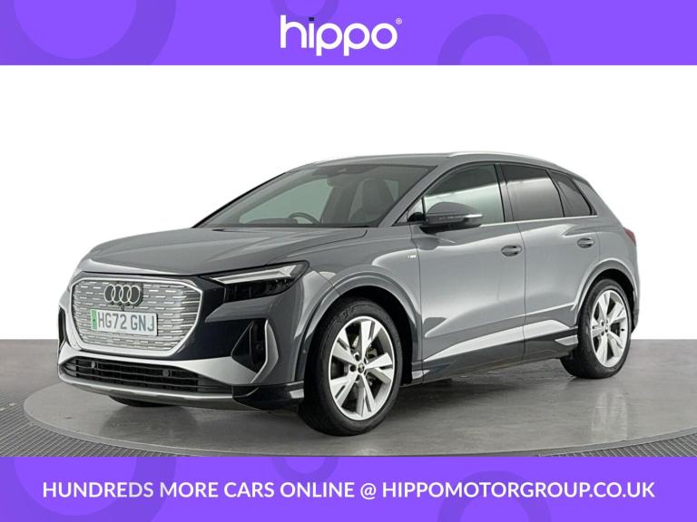 2022 Audi Q4 e-tron 40 S line SUV 5dr Electric Auto 82kWh (204 ps) ESTATE Electric Automatic