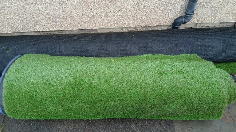 Artificial grass roll