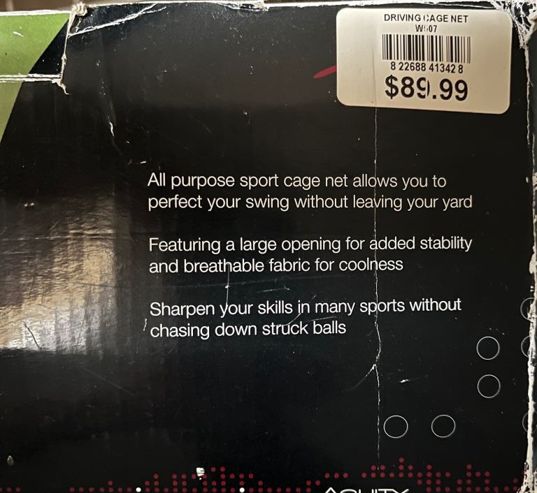 Sport Cage Net Perfect your Golf Swing