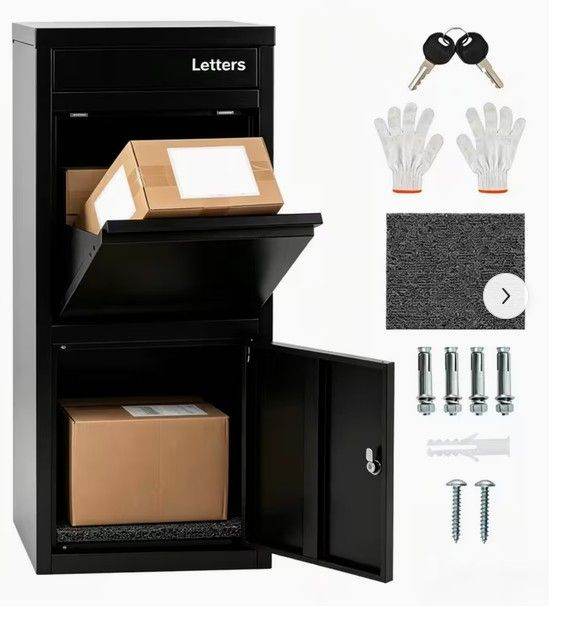 Mail/Parcel box, Large Lockable Delivery Box (New and Boxed)