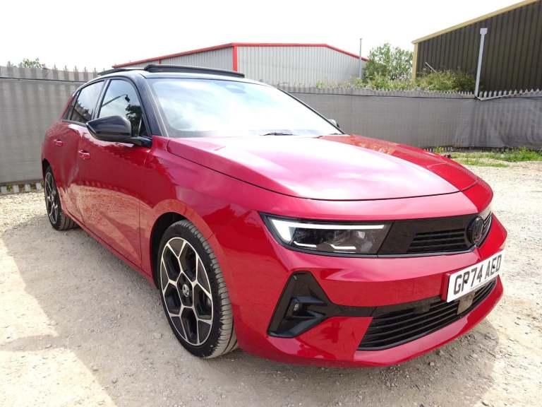 2025 74 REG VAUXHALL ASTRA ULTIMATE TURBO AUTO DAMAGED REPAIRABLE SALVAGE