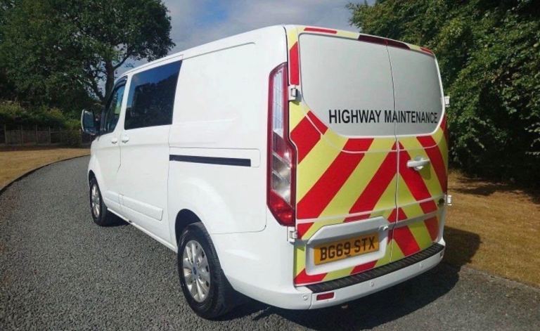 Ford, TRANSIT CUSTOM, Panel Van, 2020, Automatic, 1996 (cc)