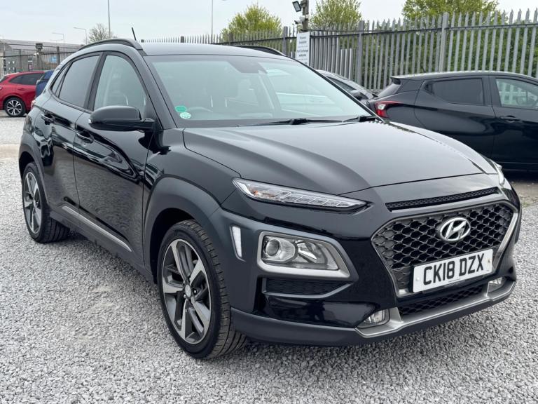 2018 Hyundai KONA 1.0 T-GDi Blue Drive Premium Euro 6 (s/s) 5dr HATCHBACK Petrol Manual