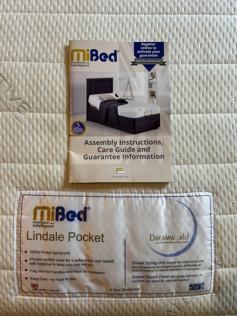 Mibed adjustable electric single bed
