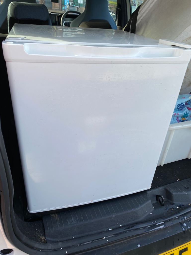 Currys Essentials CTF34W15 White Mini Freezer