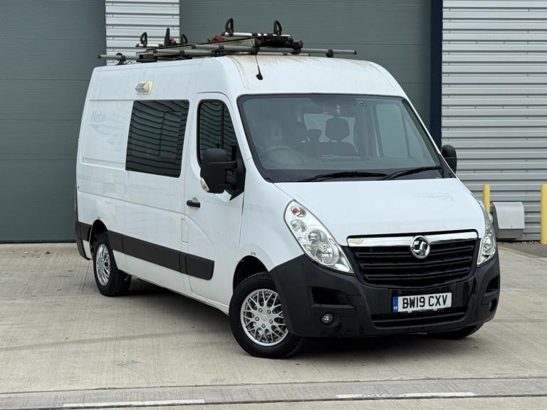 VAUXHALL MOVANO 2.3 CDI MWB L2 H2 2019 (19) WELFARE UNIT MESS VAN CREW CAB