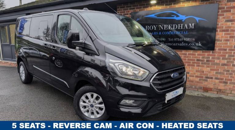 2022 22 FORD TRANSIT CUSTOM 2.0 300 ECOBLUE LIMITED CREW VAN DOUBLE CAB 5DR DIES