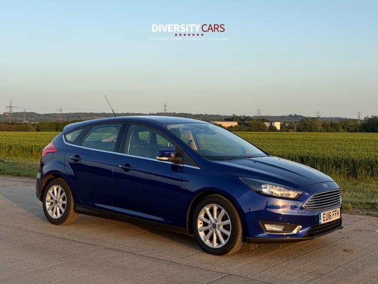 2016 Ford Focus 1.0T EcoBoost Titanium Euro 6 (s/s) 5dr HATCHBACK Petrol Manual