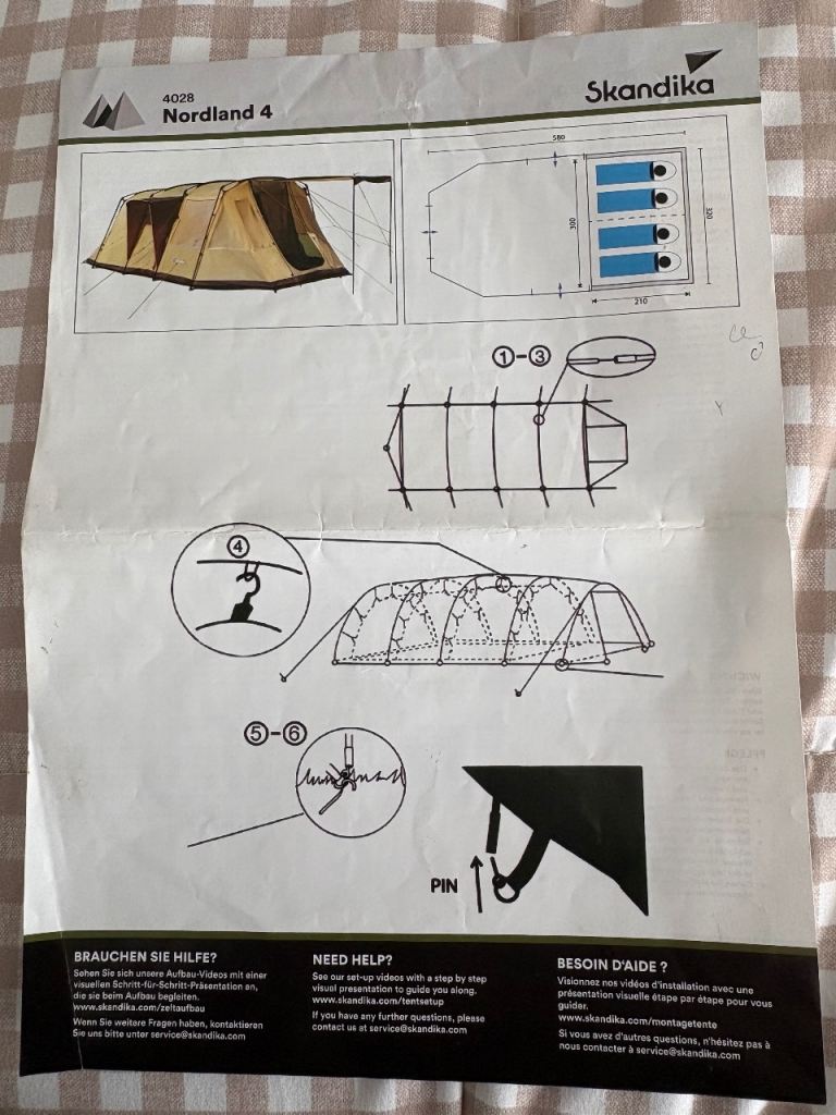 Skandika Nordland 4 Tent