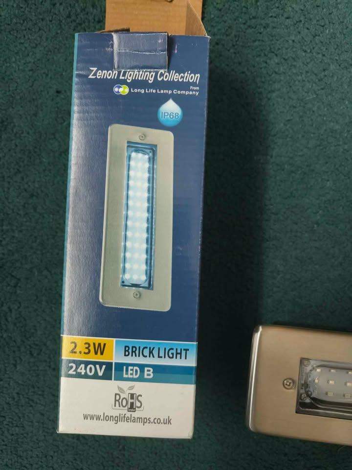 7 New Recessed Outdoor brick lights