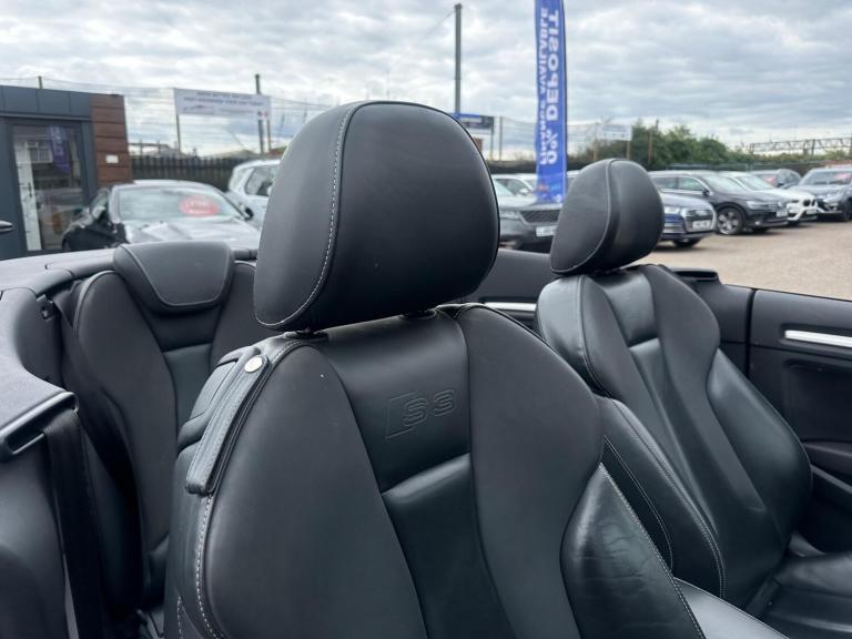  Audi S3 2.0 TFSI Cabriolet S Tronic quattro Euro 6 (s/s) 2dr (Nav) Petrol Automatic