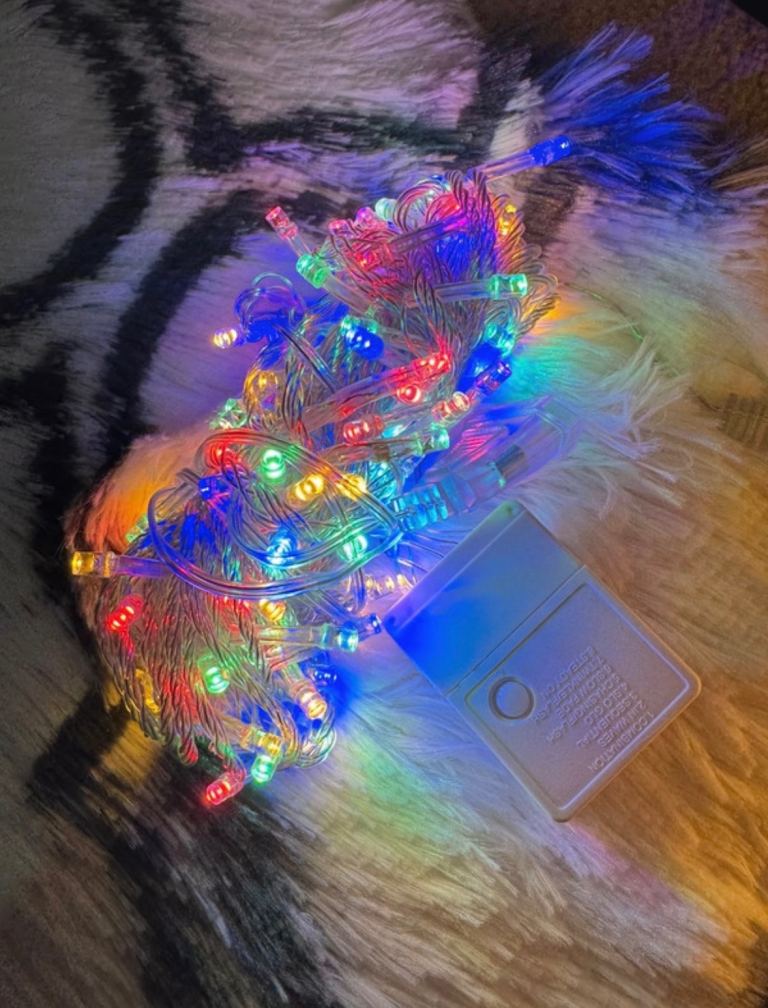 Multicolored 8 changing modes decorative lights
