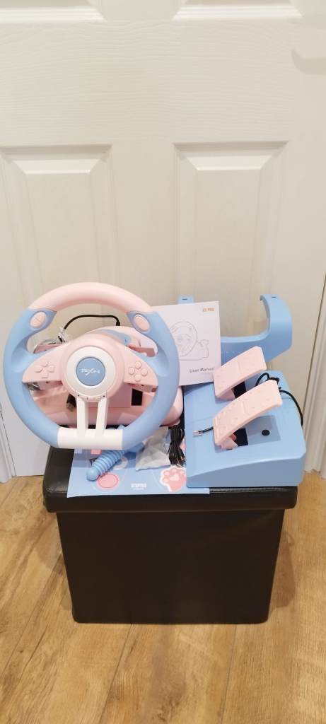PXN V3 Pro Gaming Steering Wheel with Pedals❗
